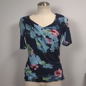 Anthropology Deletta Floral Top